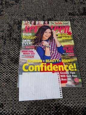 Seventeen Magazine October 2014 Issue Featuring Bethany Mota